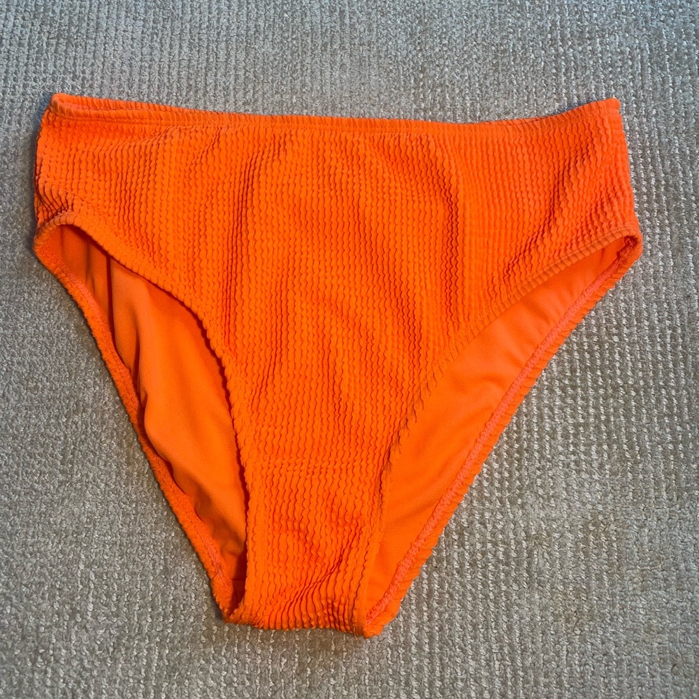 High rise swim bottoms
